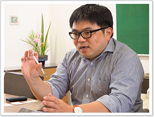 教務主任 国語科主任 石原直哉教諭