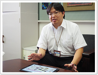聖望学園中学校高等学校 ICT委員長 教諭 永澤勇気氏