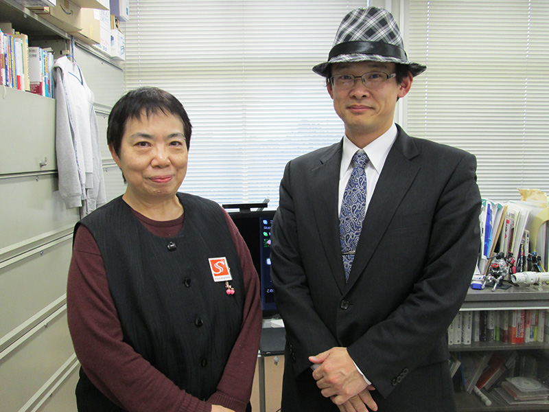 「MetaMoJi Shareはすぐに使えた」と小酒井准教授。<br>ありがとうございました。