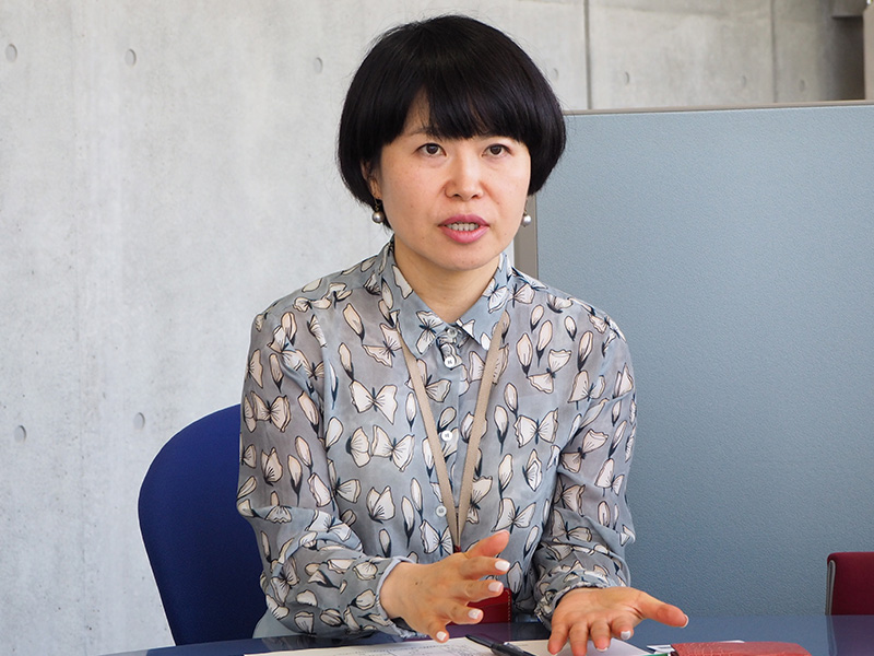 同センター 教務室 主任研究員 清水裕子氏