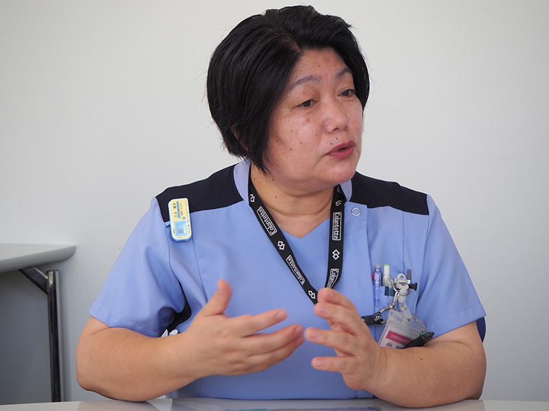 放射線医学総合研究所病院 看護師長 三上恵子氏