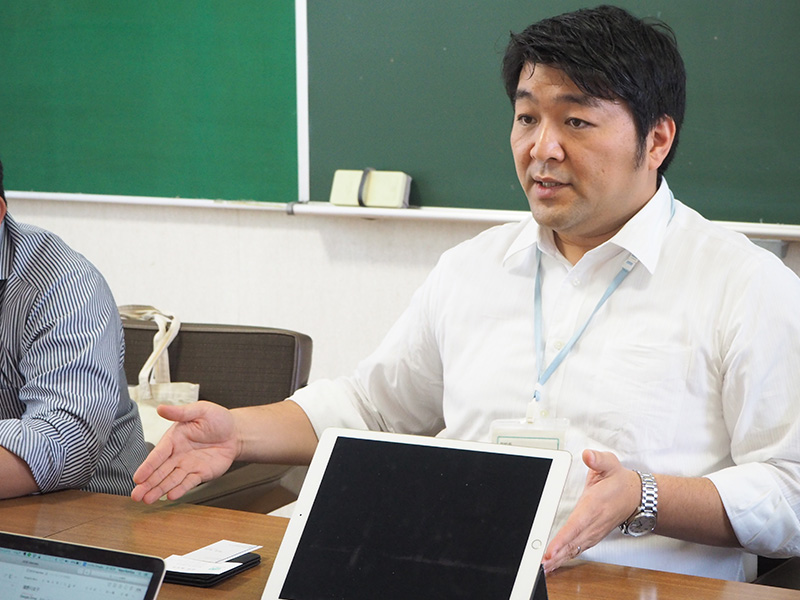 常務理事 副校長　山口龍介氏