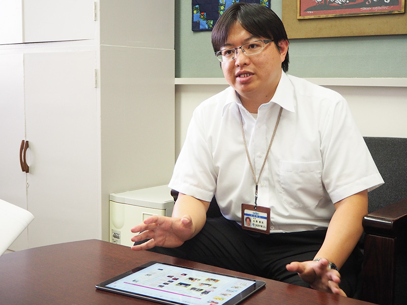 聖望学園中学校高等学校 ICT委員長　永澤 勇気 教諭
