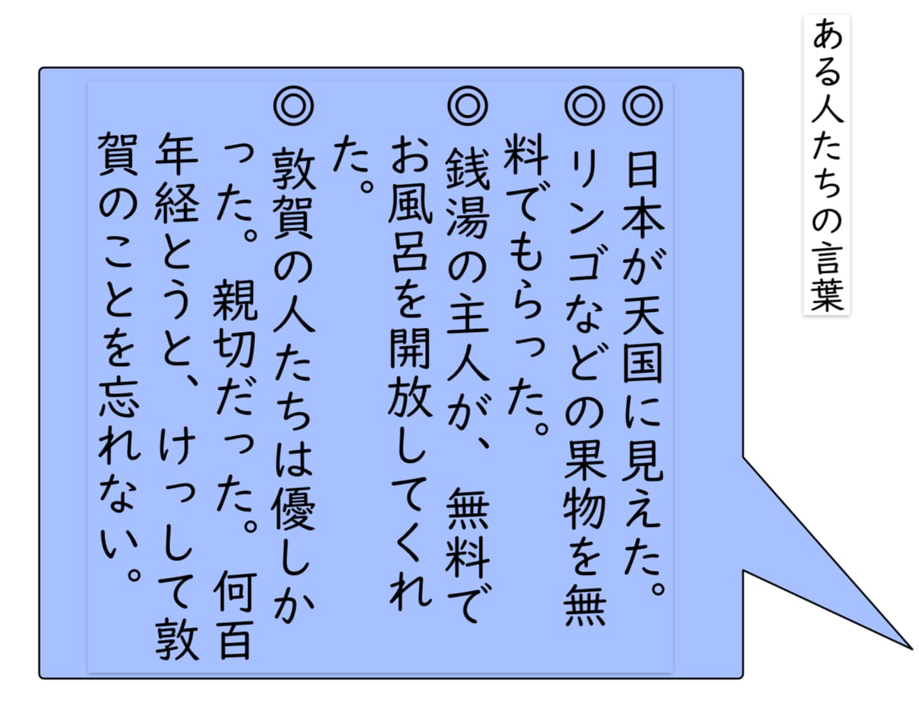 今日の教材について知る。