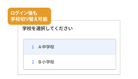 学校間で持ち歩けるマイボックス