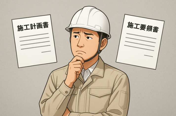 施工計画書と施工要領書の違い