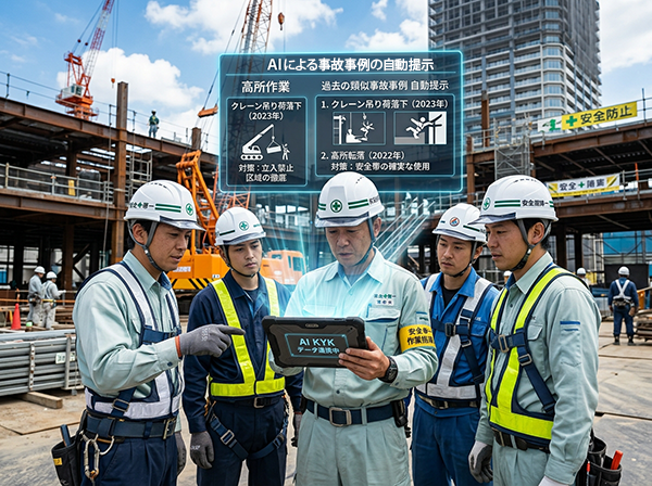 AIによる過去の事故事例の自動提示