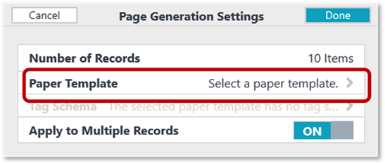 Figure 7-5 Import a CSV file
