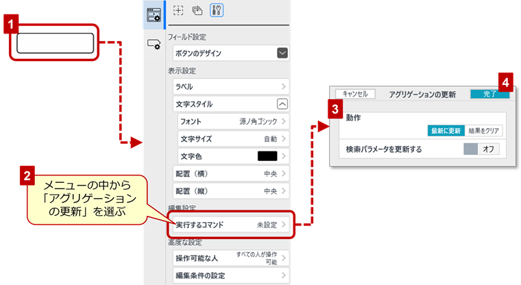 図6-2 アグリゲーションの更新
