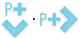 p+